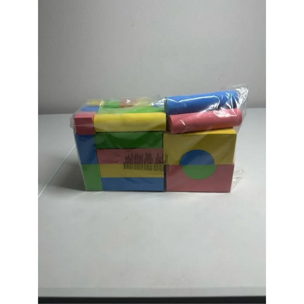 NWT Building Foam Blocks for Toddlers 45pcs Medium Size